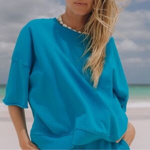 Daily Drills Short Sleeve Crew in Tide